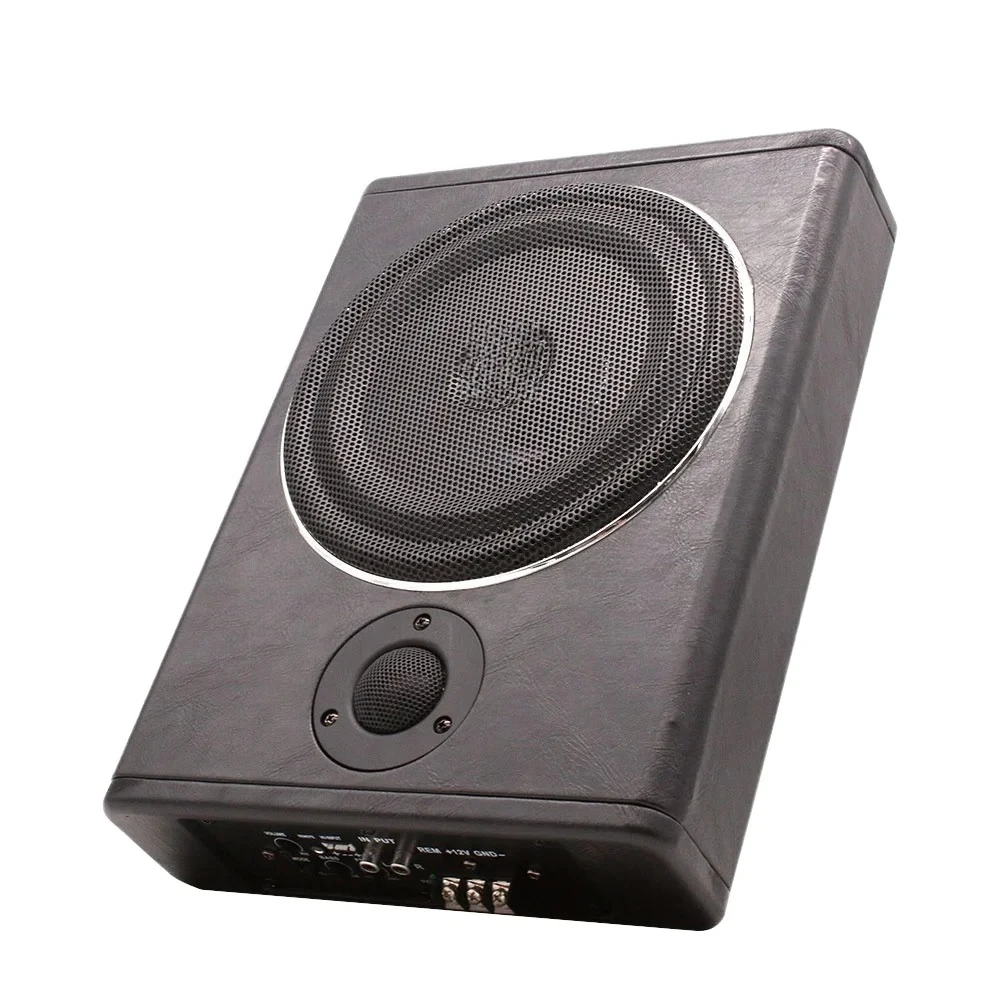 Under Seat Subwoofer Slim 8 Inch - Subwoofer mobil aktif mini 12V portabel