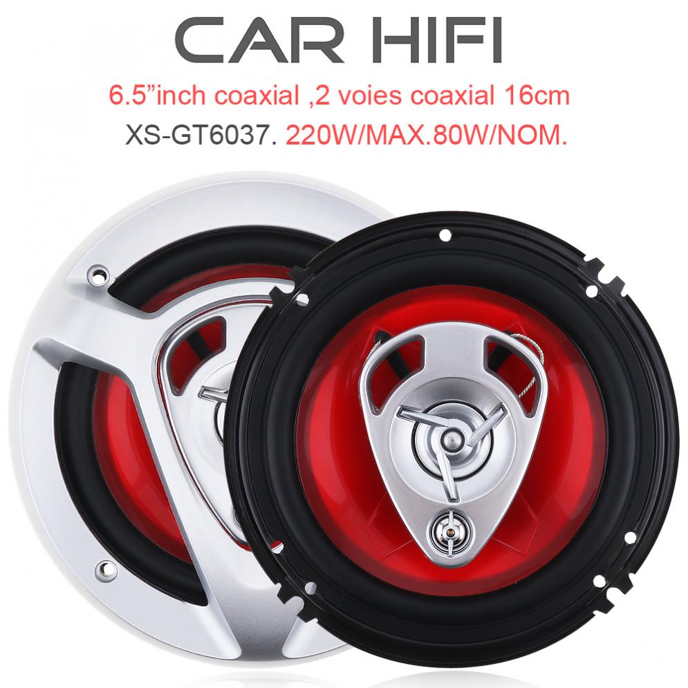 Car Audio Component Speaker 6.5 - 2 Pcs 220W 6.5 Inci Mobil