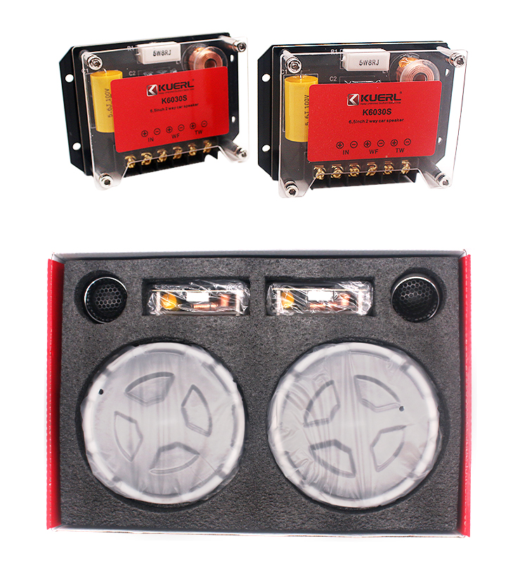 Car Audio Component Speaker 6.5 - Speaker Komponen Mobil 2-Way 6.5 Inch,