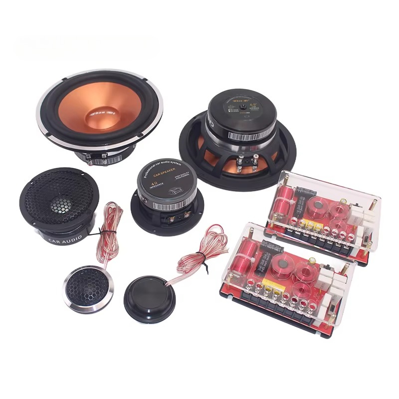 Car Audio Component Speaker 6.5 - Speaker audio mobil komponen aluminium 3-arah