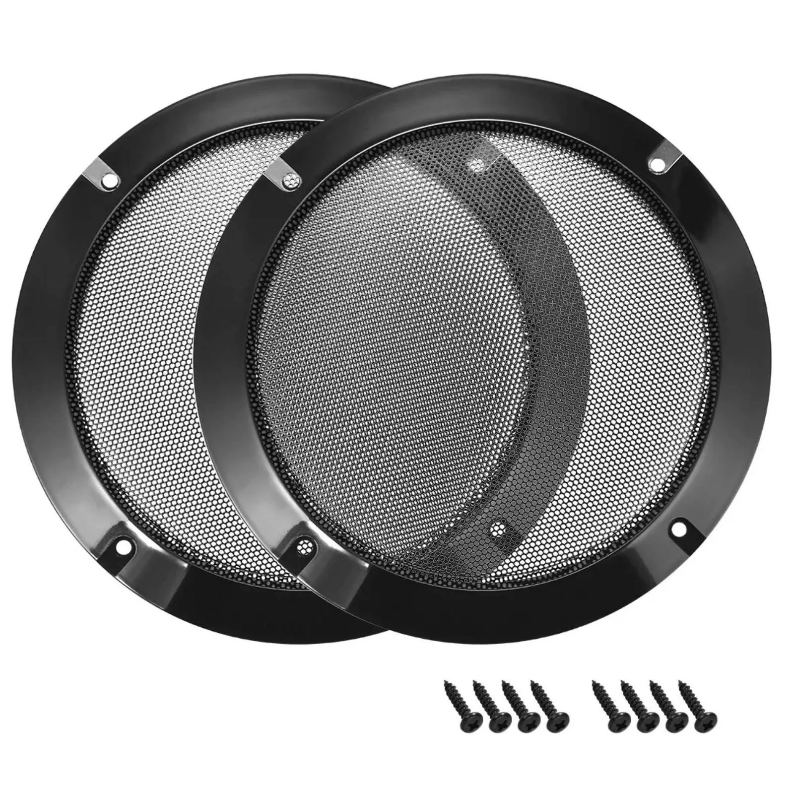 Car Subwoofer Grill Protector - 2 buah kisi-kisi speaker mobil berwarna