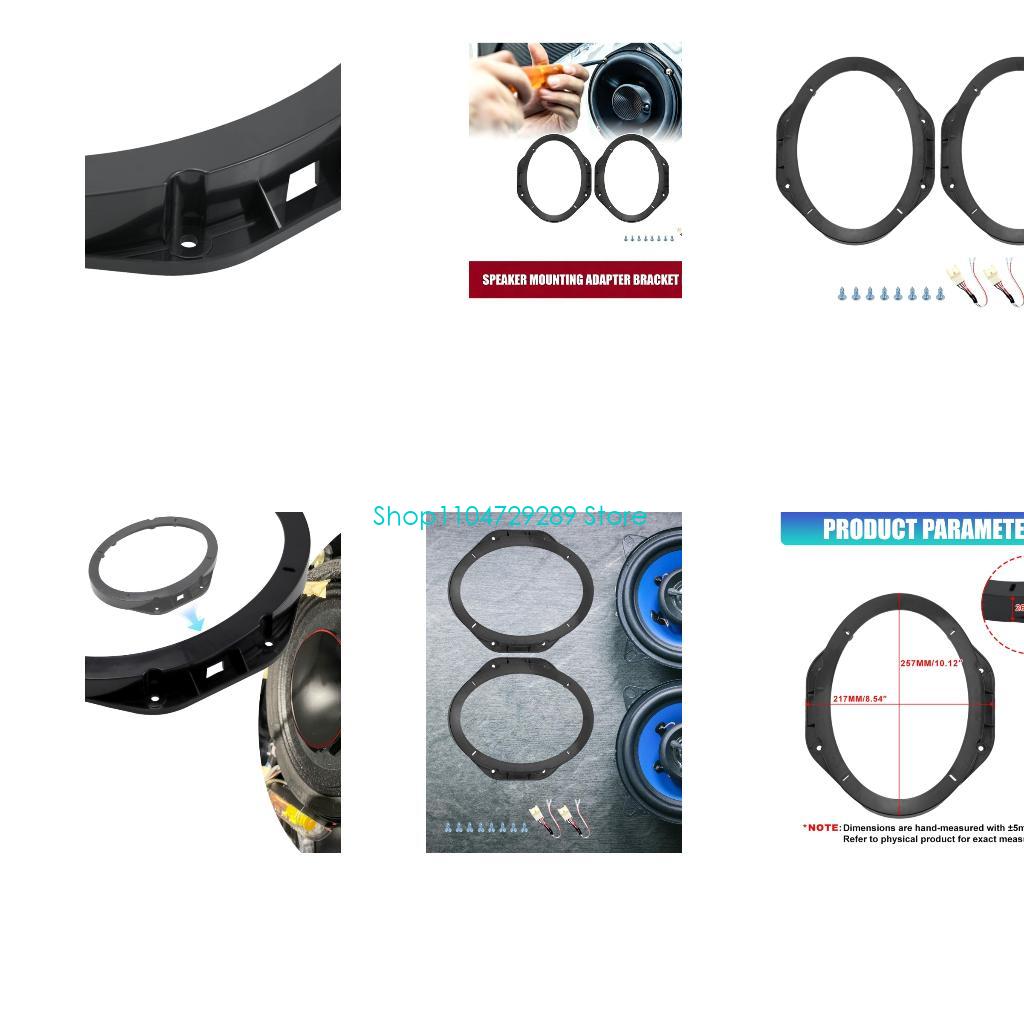 Car Speaker Adapter Bracket - D8KE Braket Adaptor Pengganti Speaker dan