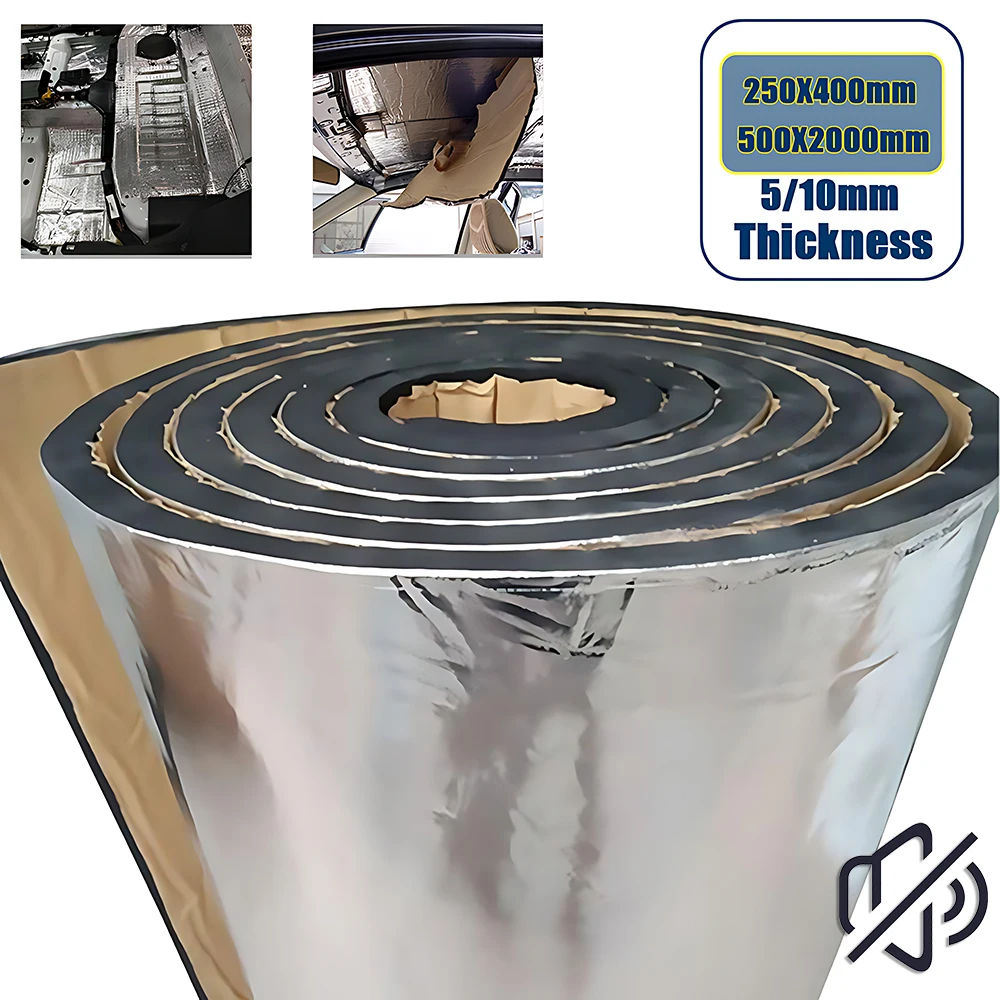 Car Audio Sound Deadening Mat - 2000*500/250*400Mm 5/10Mm Tikar Suara Mobil Pemeriksaan