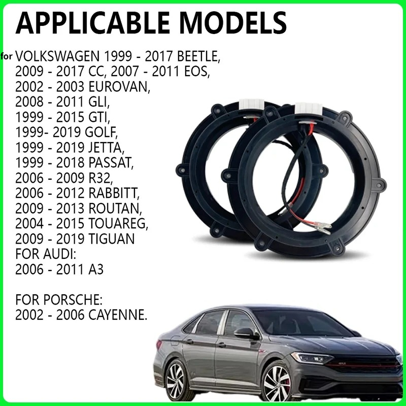 Car Speaker Adapter Bracket - 1 Pasang untuk Volkswagen Magotan Sagitar