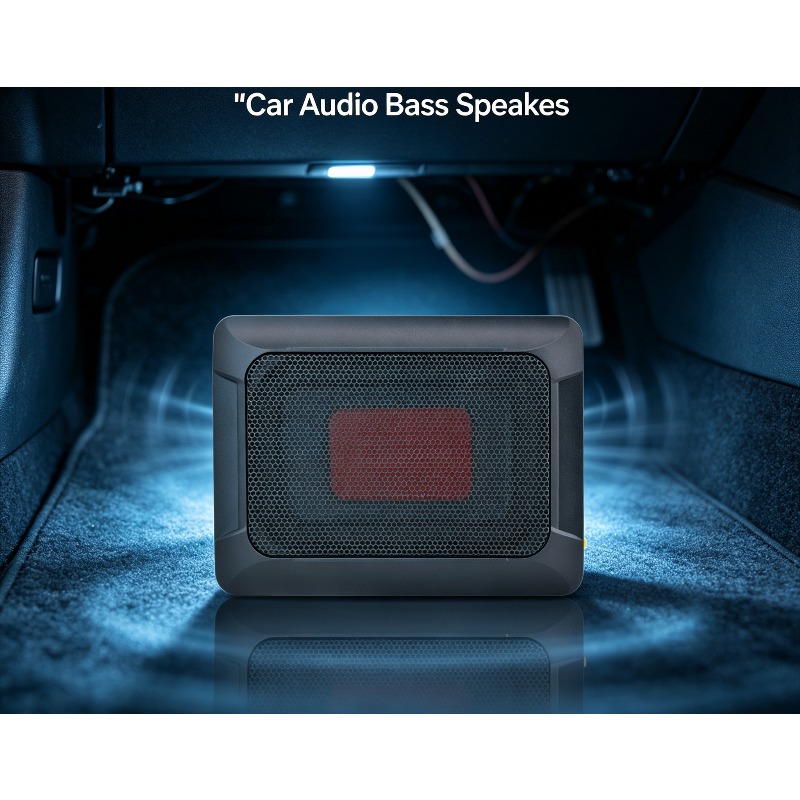 Under Seat Subwoofer Slim 8 Inch - Subwoofer Aktif Slim 8 Inci di