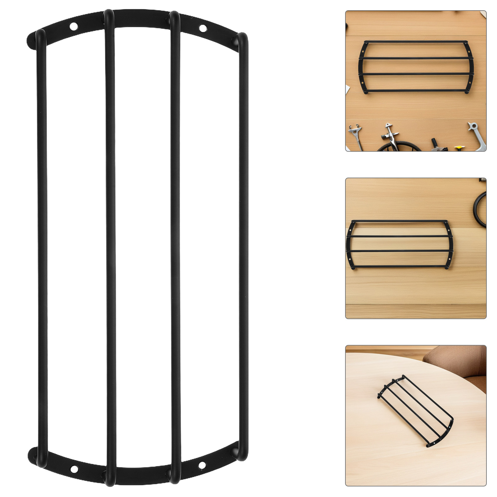 Car Subwoofer Grill Protector - Penutup Kisi-Kisi Subwoofer Logam Hitam 12