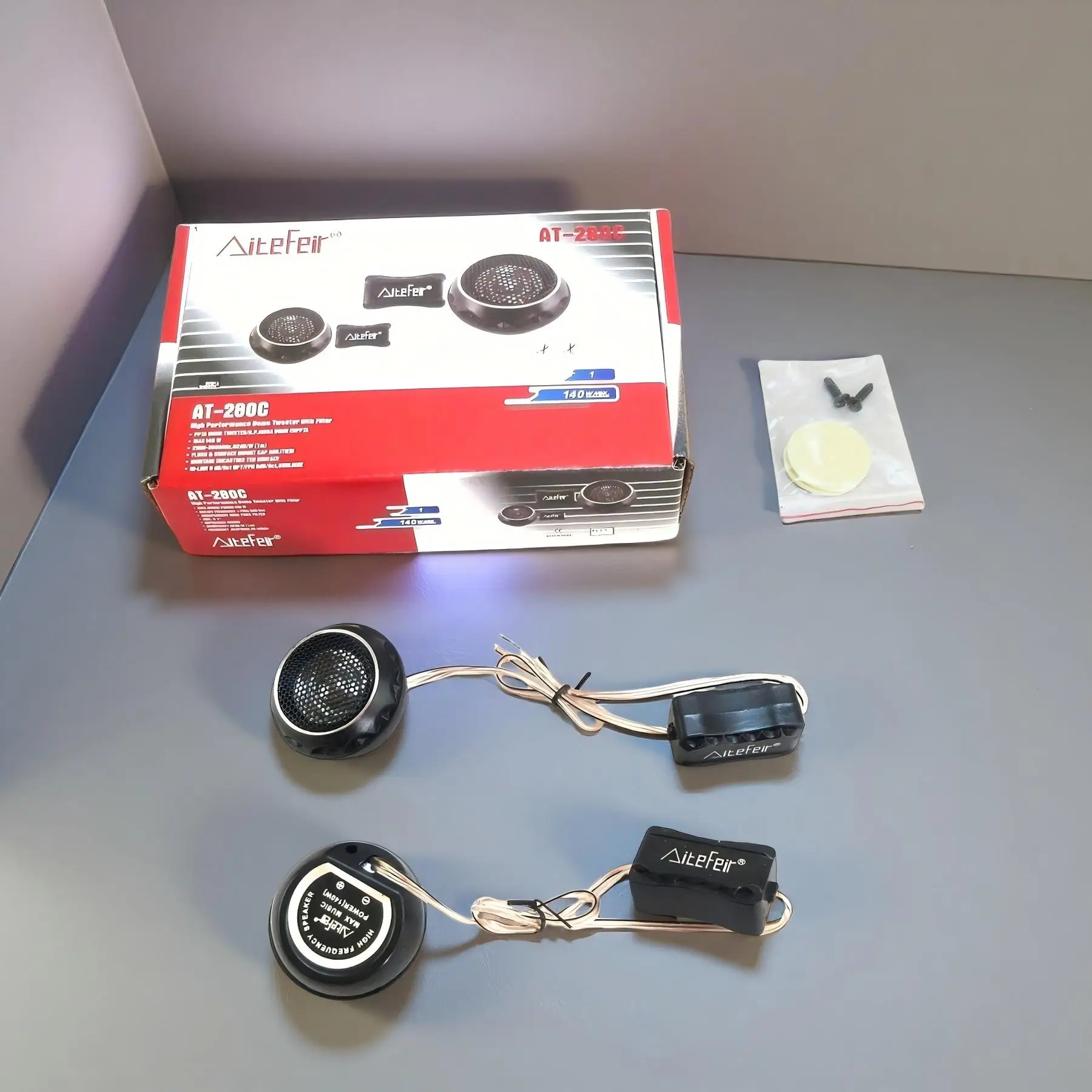 Car Audio Tweeter Silk Dome - 2 Buah Tweeter Mobil 280W dengan