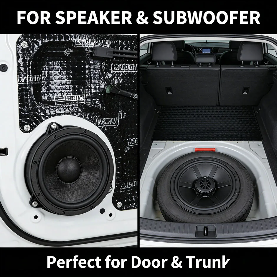 Papan Peredam Kebisingan Karet - Car Audio Sound Deadening Mat ulasan dan harga
