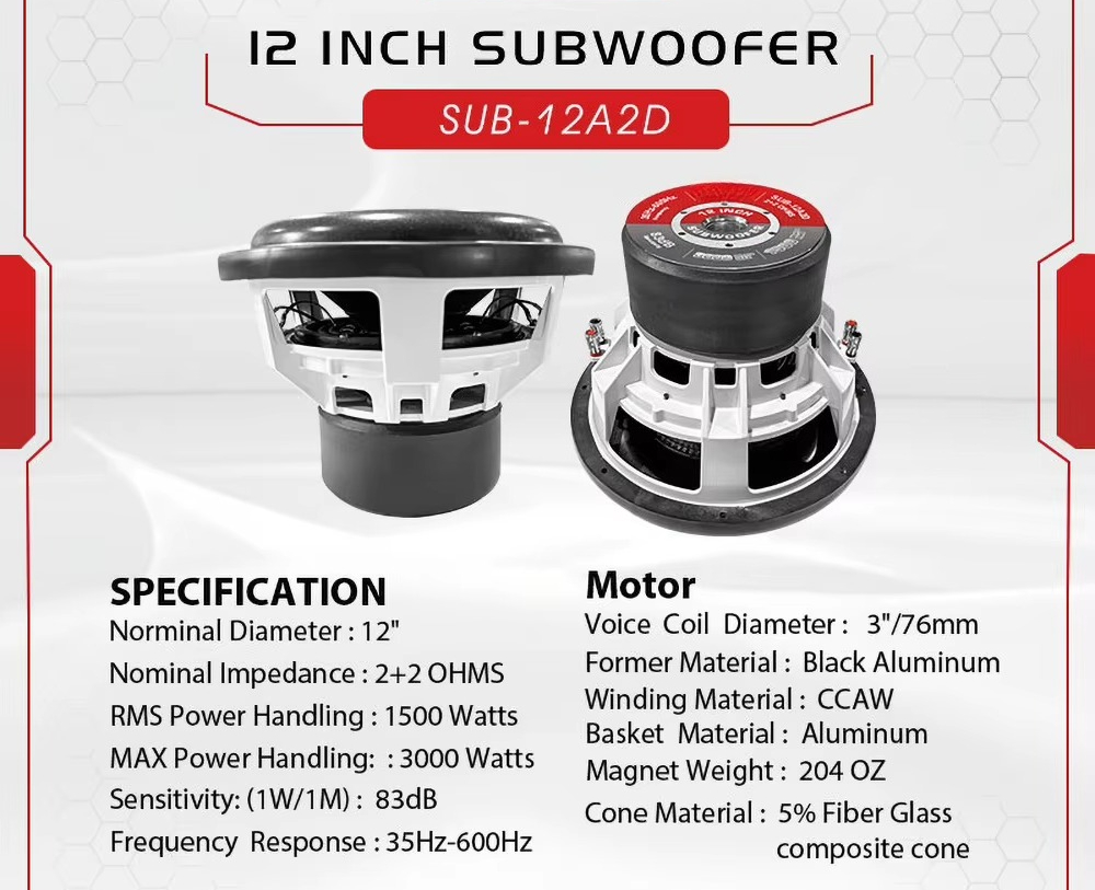 Subwoofer Mobil 12 Inch 3