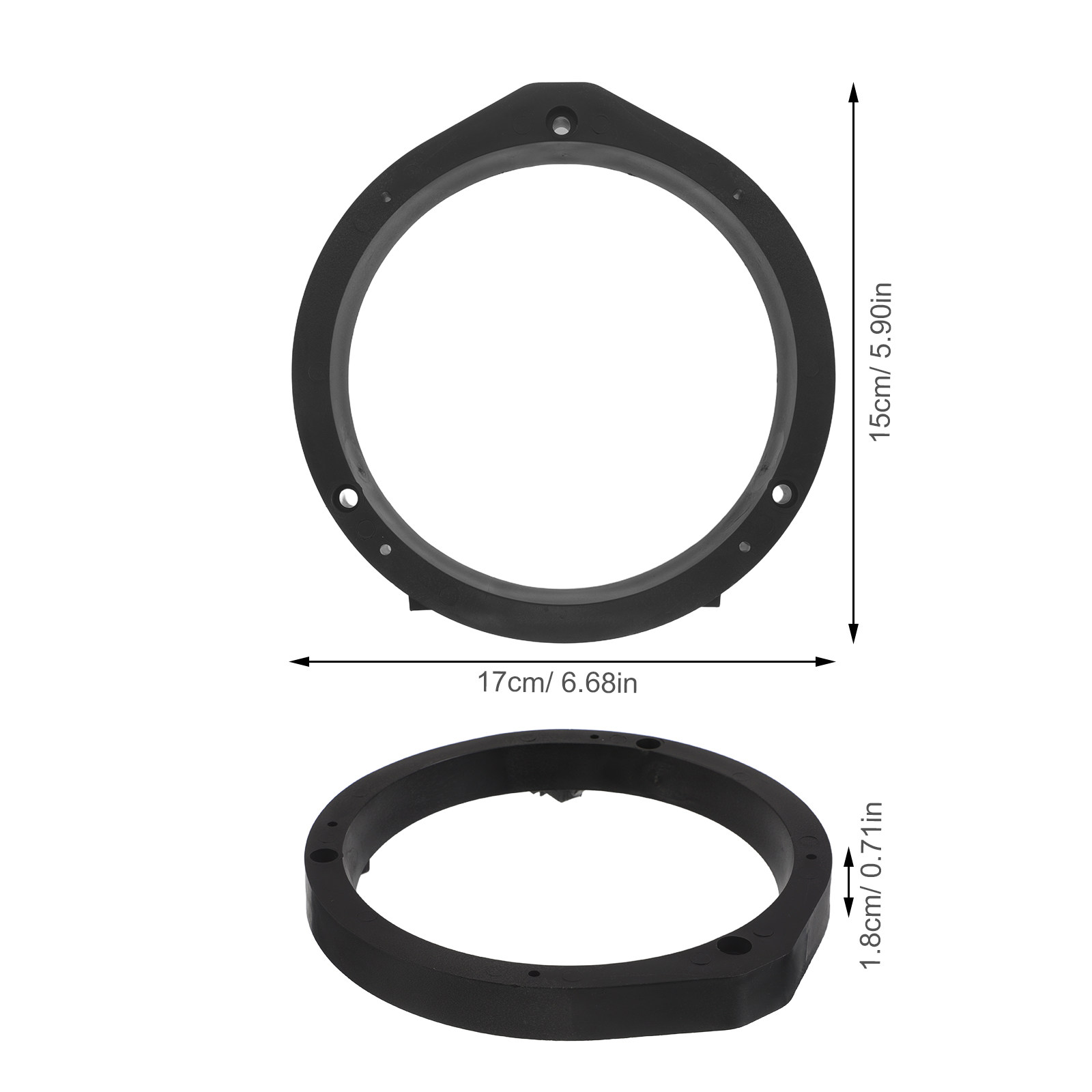 2 buah Cincin Penyangga Speake - Car Speaker Adapter Bracket ulasan dan harga