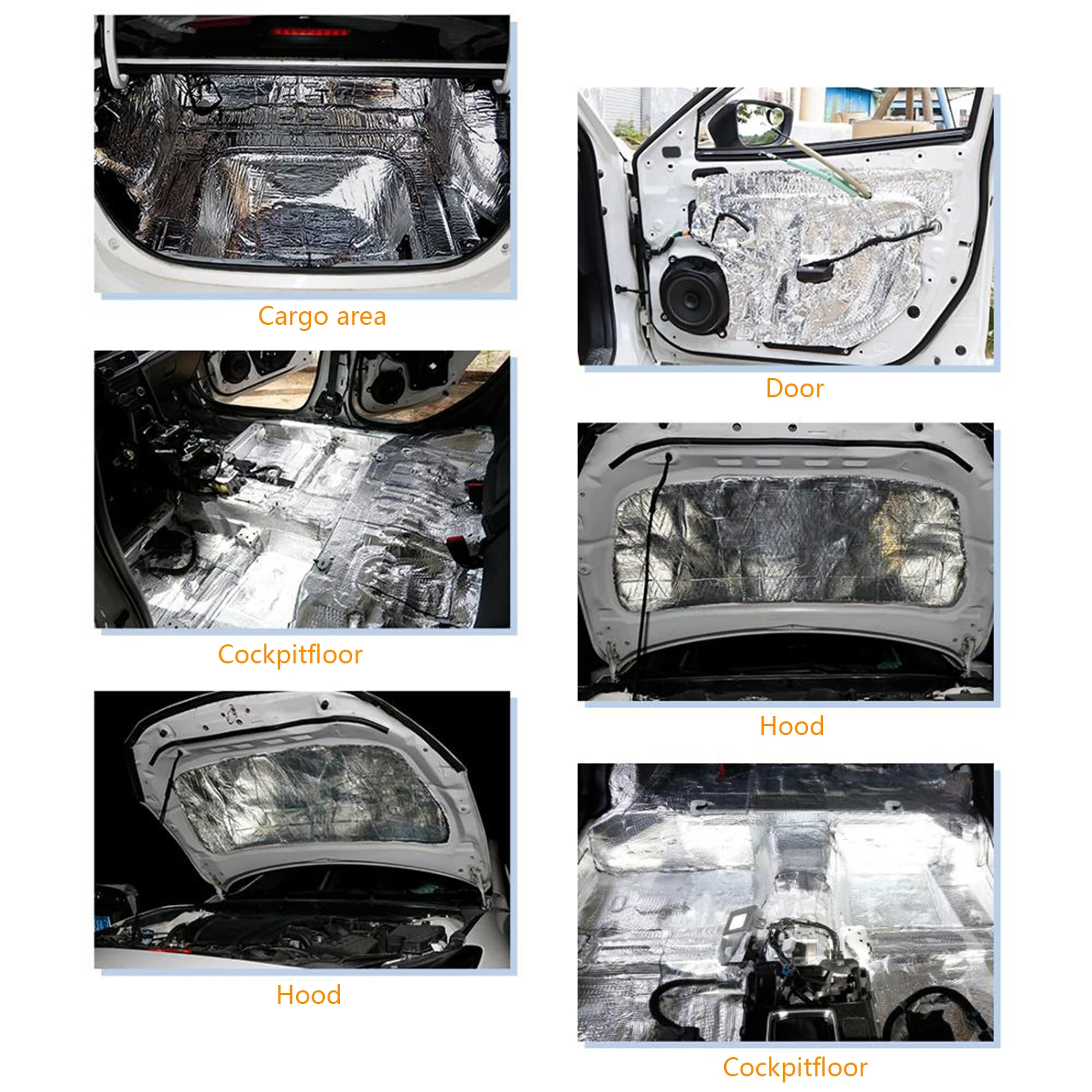 Mat Peredam Suara Mobil 5/10mm - Car Audio Sound Deadening Mat ulasan dan harga