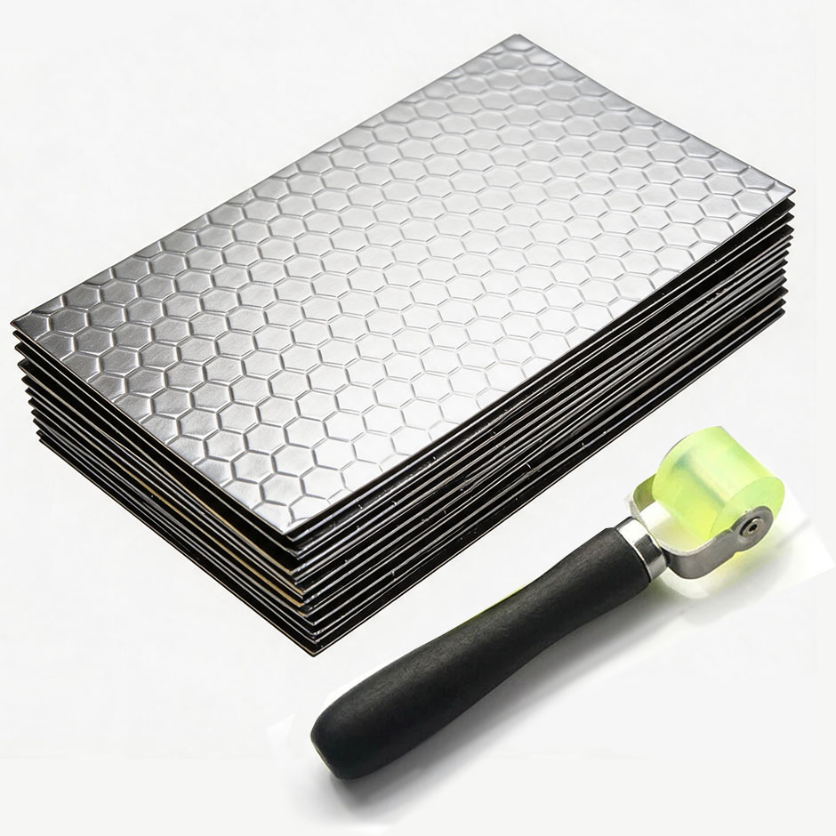 QXNY Papan Peredam Karet Butil - Car Audio Sound Deadening Mat ulasan dan harga