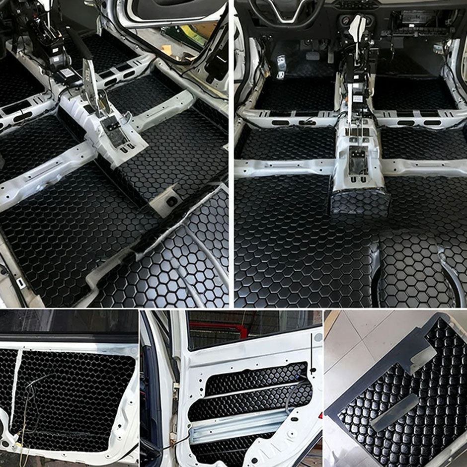 QXNY Papan Peredam Karet Butil - Car Audio Sound Deadening Mat ulasan dan harga