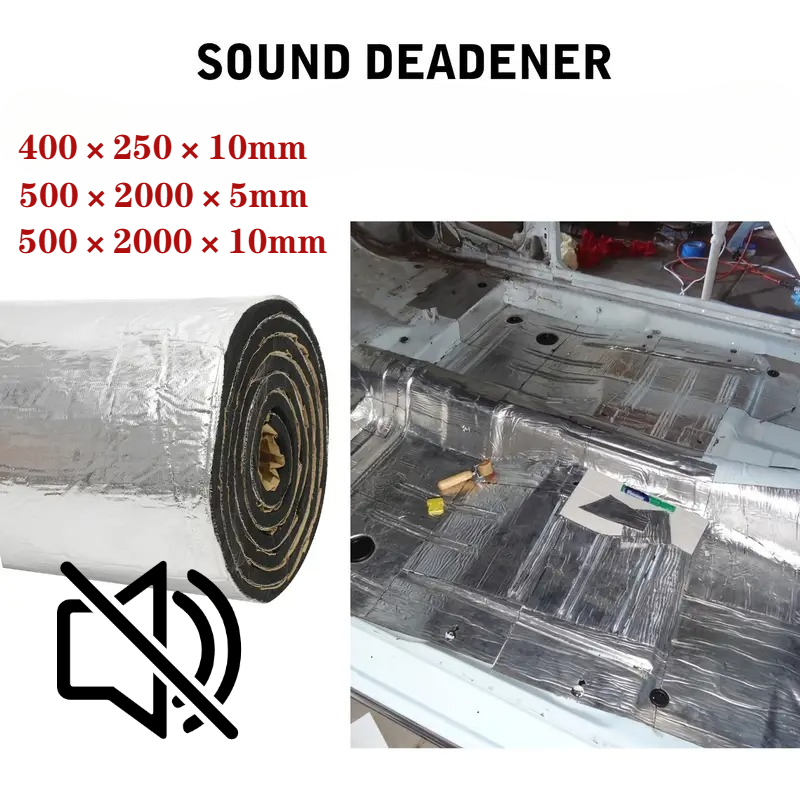 2000*500/250*400Mm 5/10Mm Alas - Car Audio Sound Deadening Mat ulasan dan harga