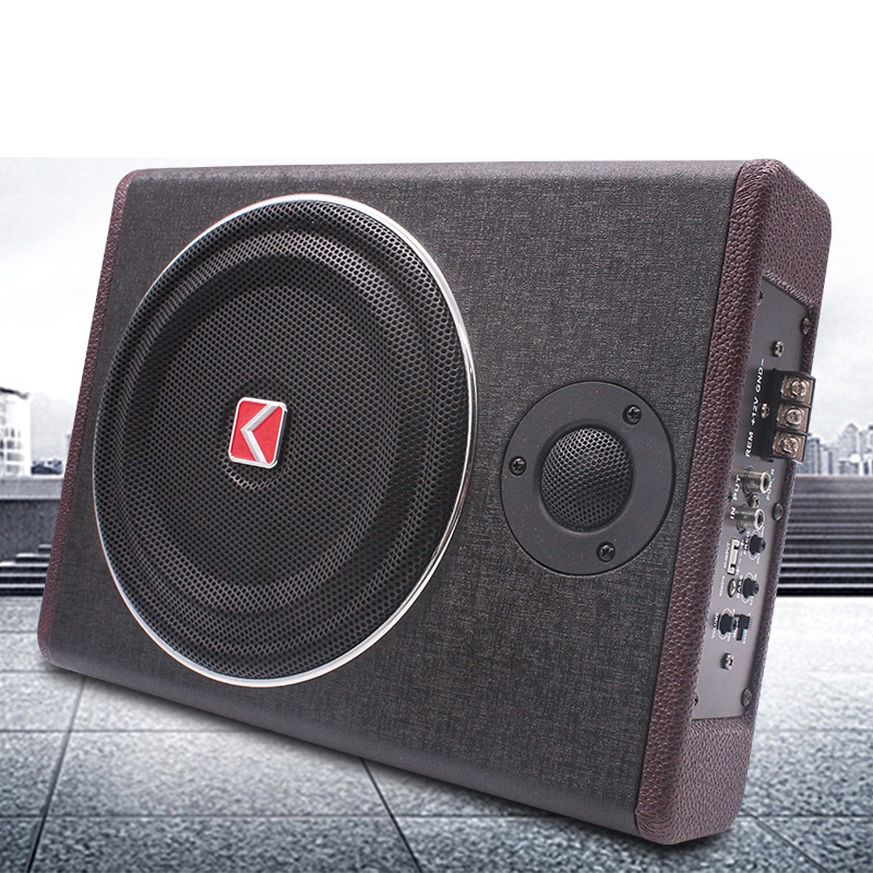 Subwoofer Aktif Tekstur Kayu 8 - Under Seat Subwoofer Slim 8 Inch ulasan dan harga