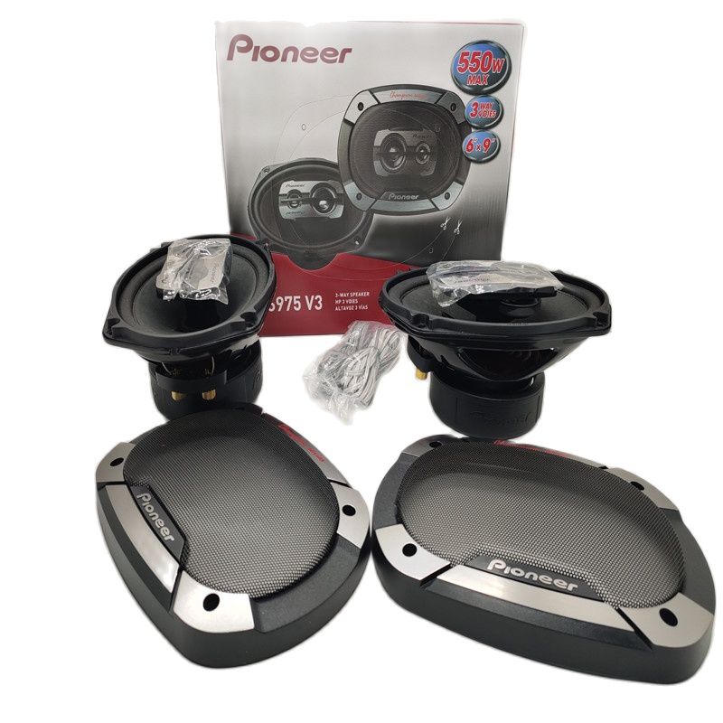 Gratis pengiriman 1 Set Pionee - Car Coaxial Speaker 6X9 3 Way ulasan dan harga