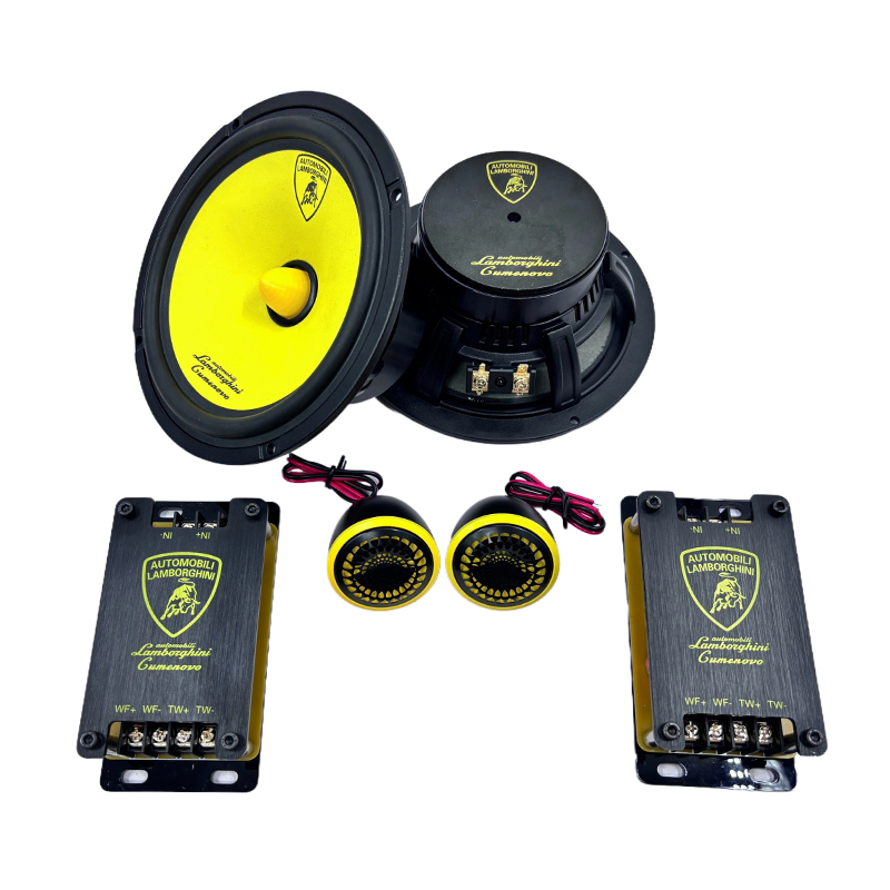 Speaker Komponen Aluminium 2-W - Car Audio Component Speaker 6.5 ulasan dan harga