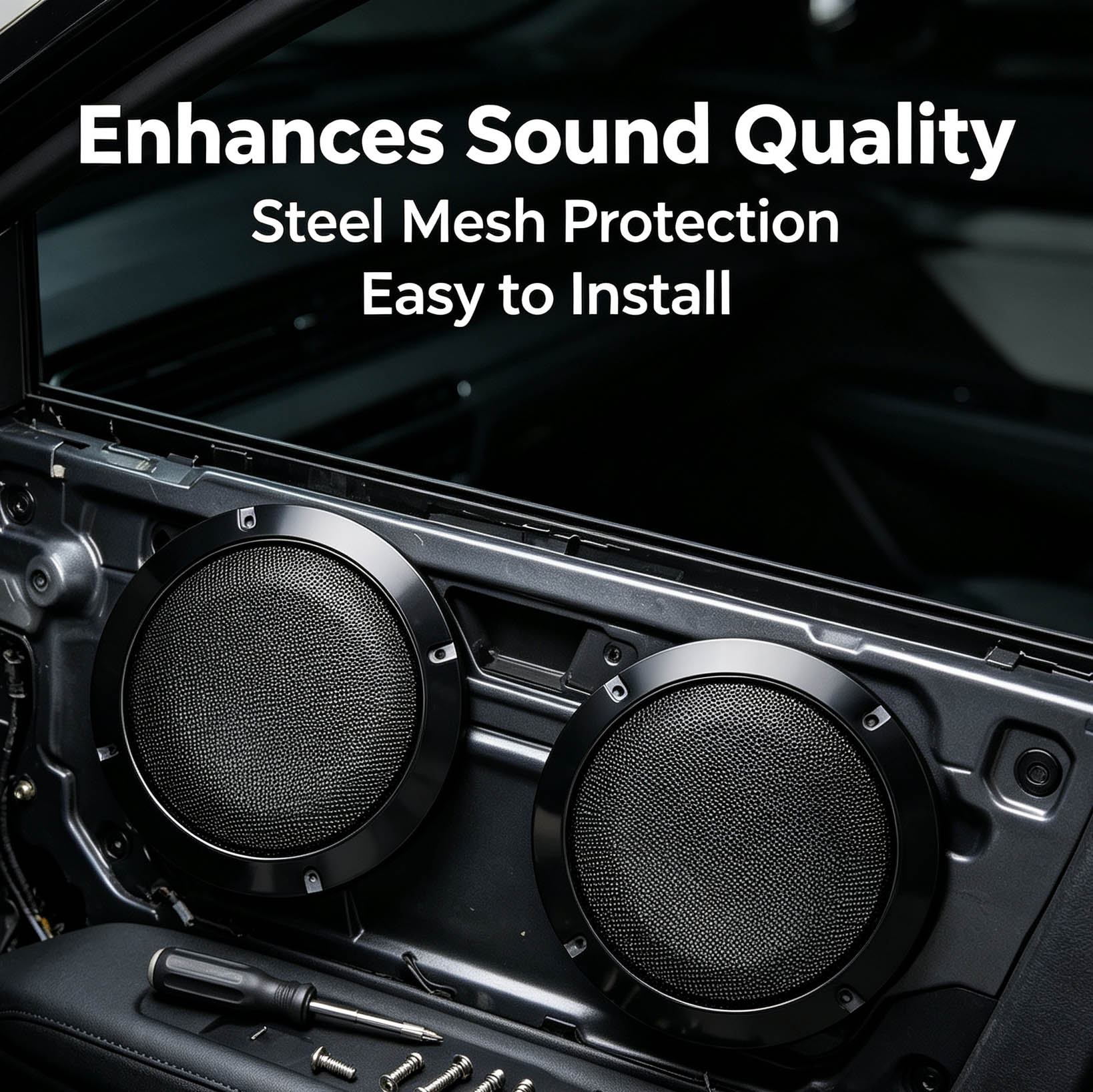 2 Buah/Set Penutup Pelindung S - Car Subwoofer Grill Protector ulasan dan harga