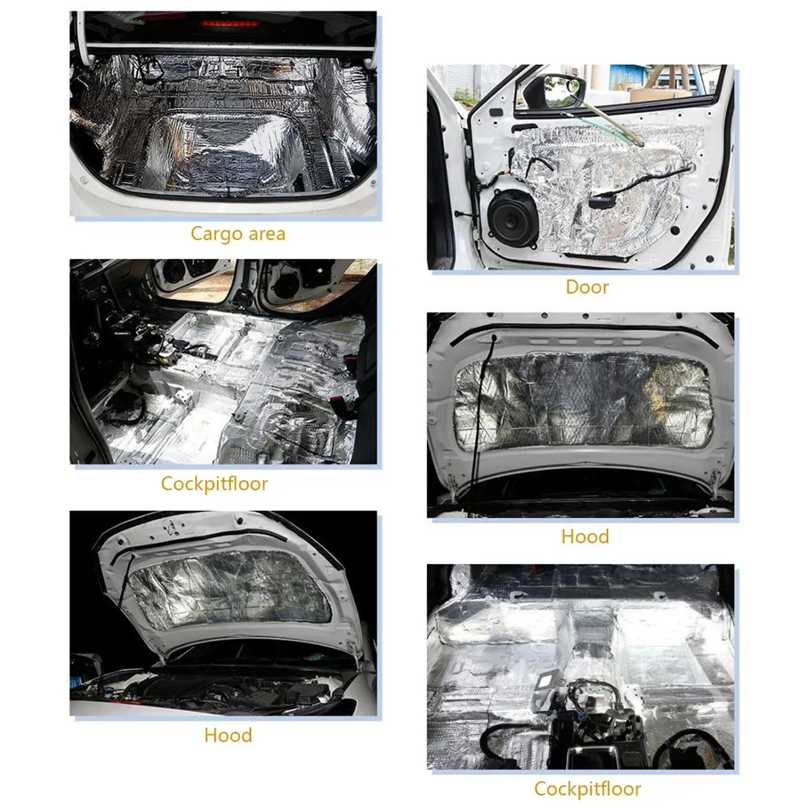 Mat Peredam Suara Mobil 5mm 10 - Car Audio Sound Deadening Mat ulasan dan harga