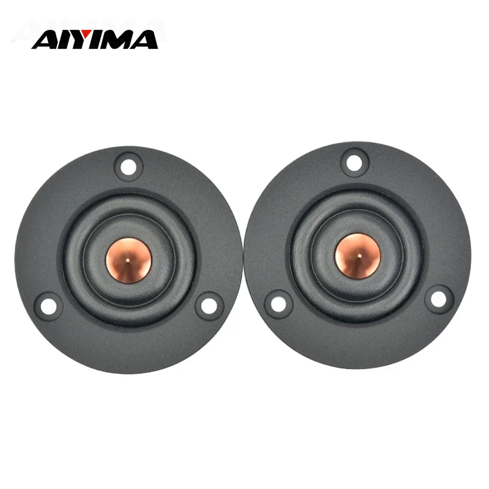 AIYIMA 2Pcs Tweeter 2 Inch 6 O - Car Audio Tweeter Silk Dome ulasan dan harga