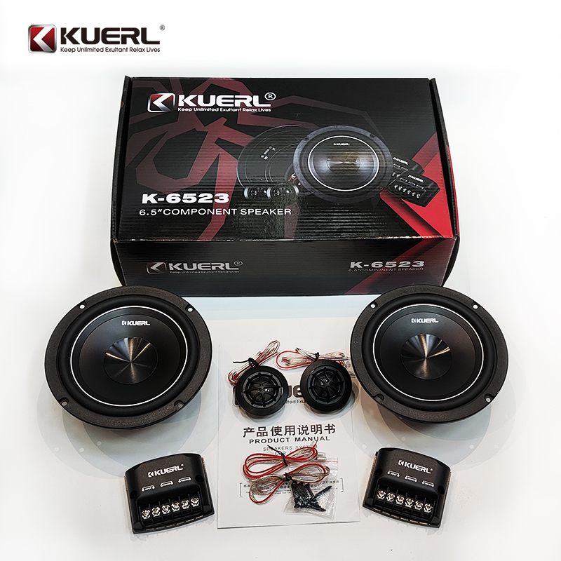 TOP Kuerl PP Cone Material RMS - Car Audio Component Speaker 6.5 ulasan dan harga