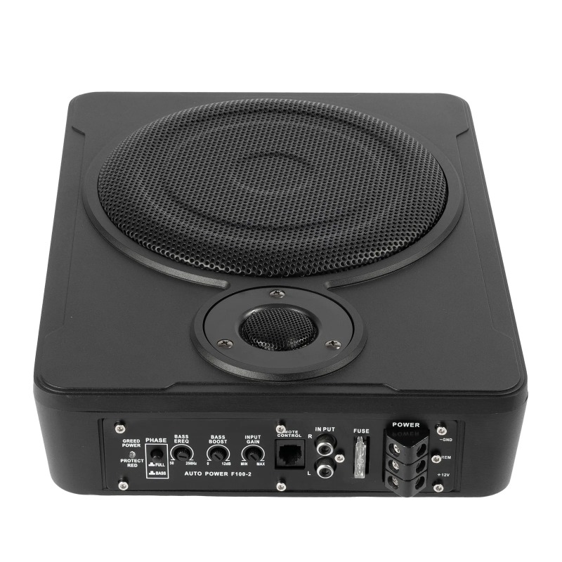 Subwoofer Aktif 8 Inci untuk M - Under Seat Subwoofer Slim 8 Inch ulasan dan harga