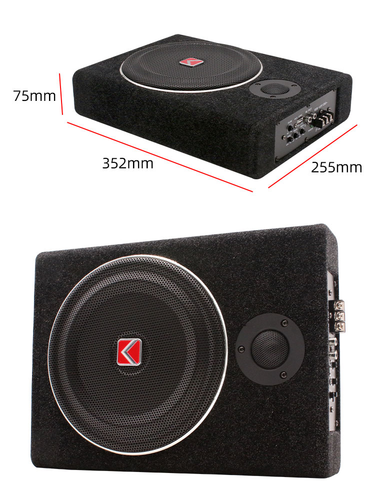 Subwoofer Mobil Aktif Ultra Ti - Under Seat Subwoofer Slim 8 Inch ulasan dan harga