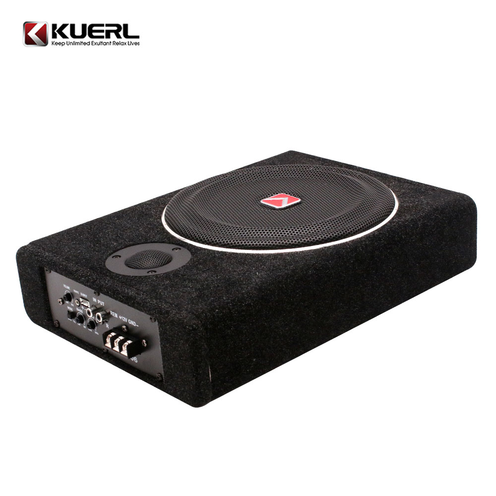 Subwoofer Mobil Aktif Ultra Ti - Under Seat Subwoofer Slim 8 Inch ulasan dan harga