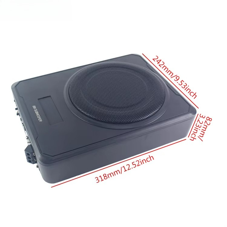 Subwoofer Audio Mobil 4ohm Kot - Under Seat Subwoofer Slim 8 Inch ulasan dan harga
